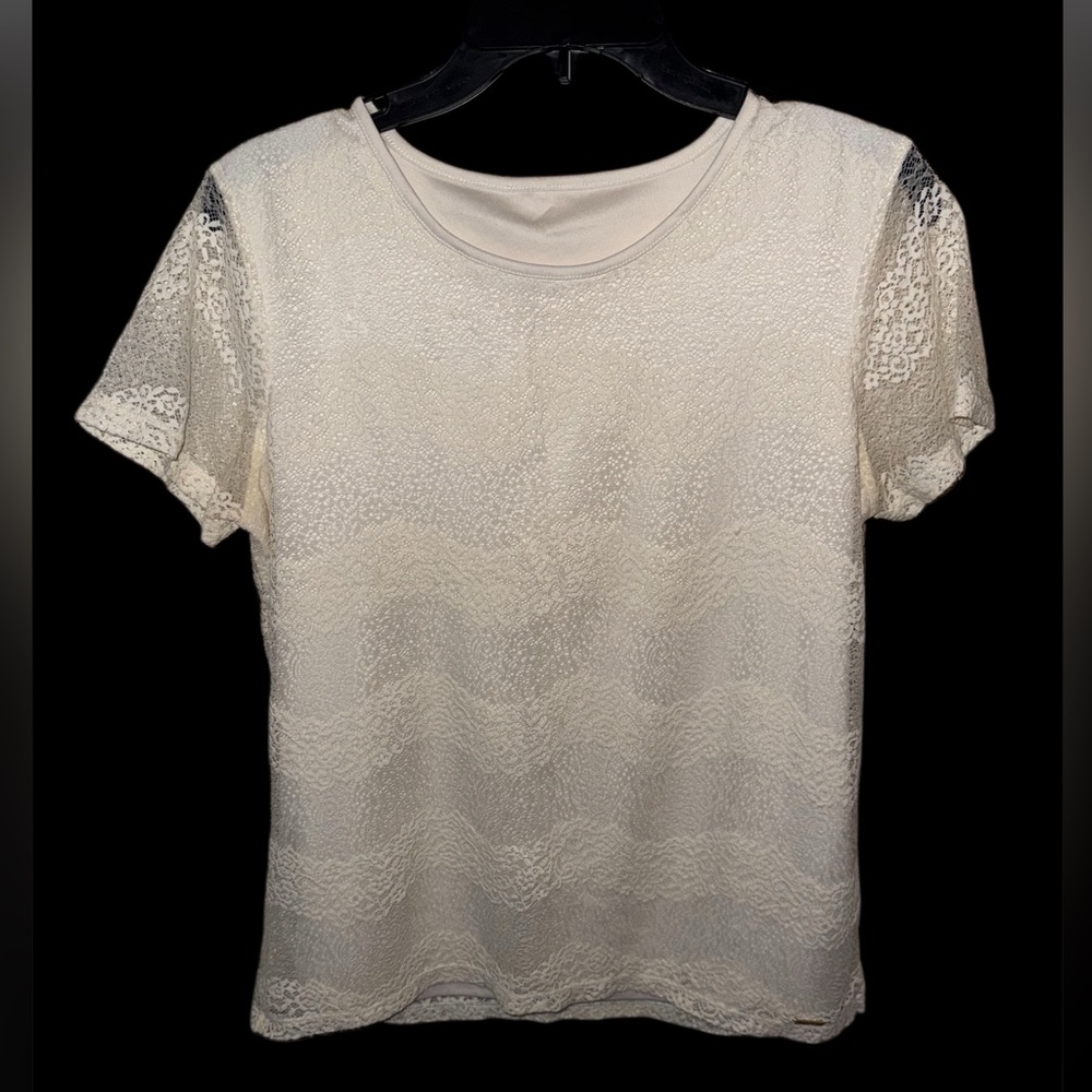 Calvin Klein Cream Lace Camisole Top